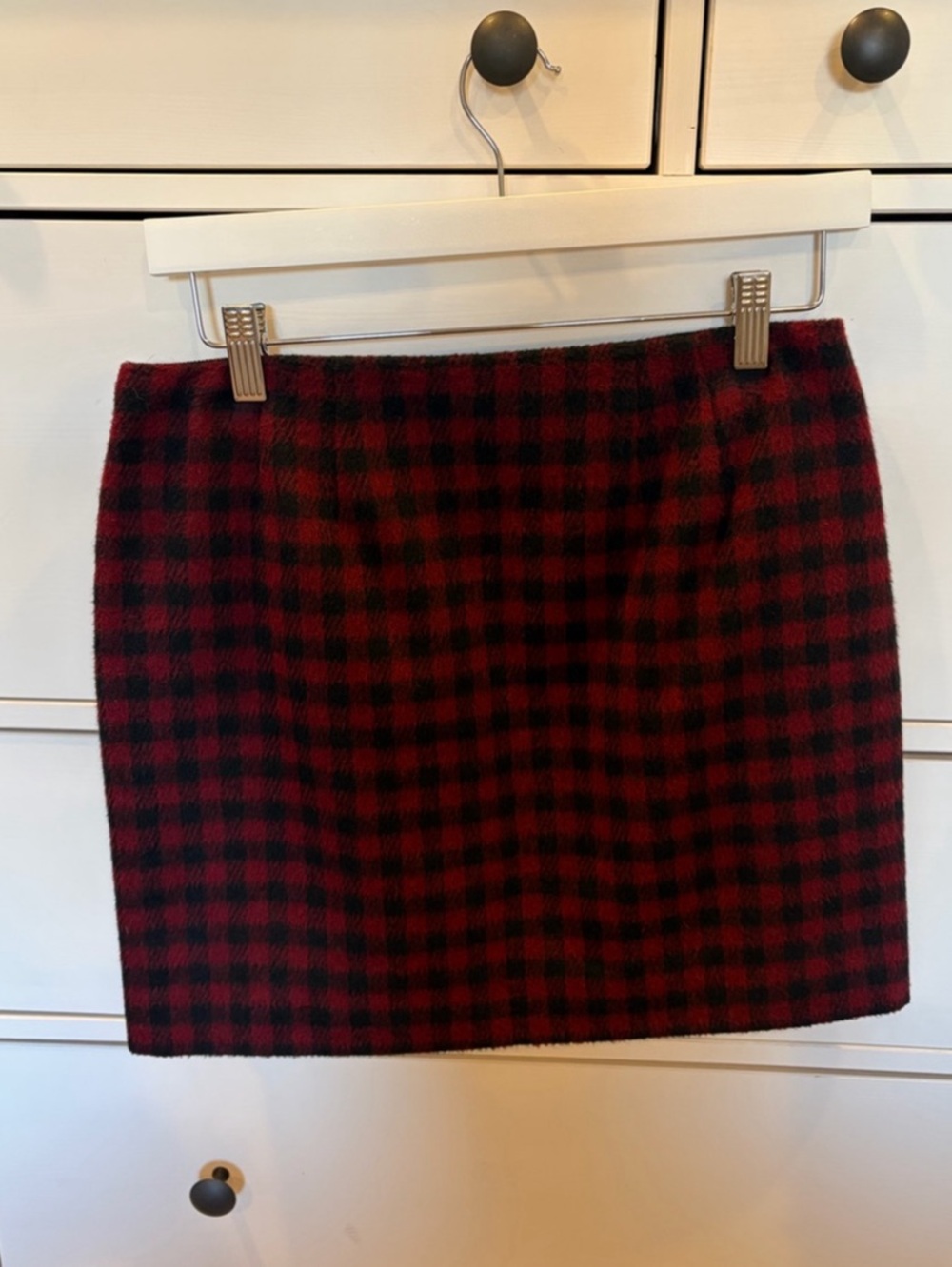Madewell Mini Skirt in Buffalo Check Plaid